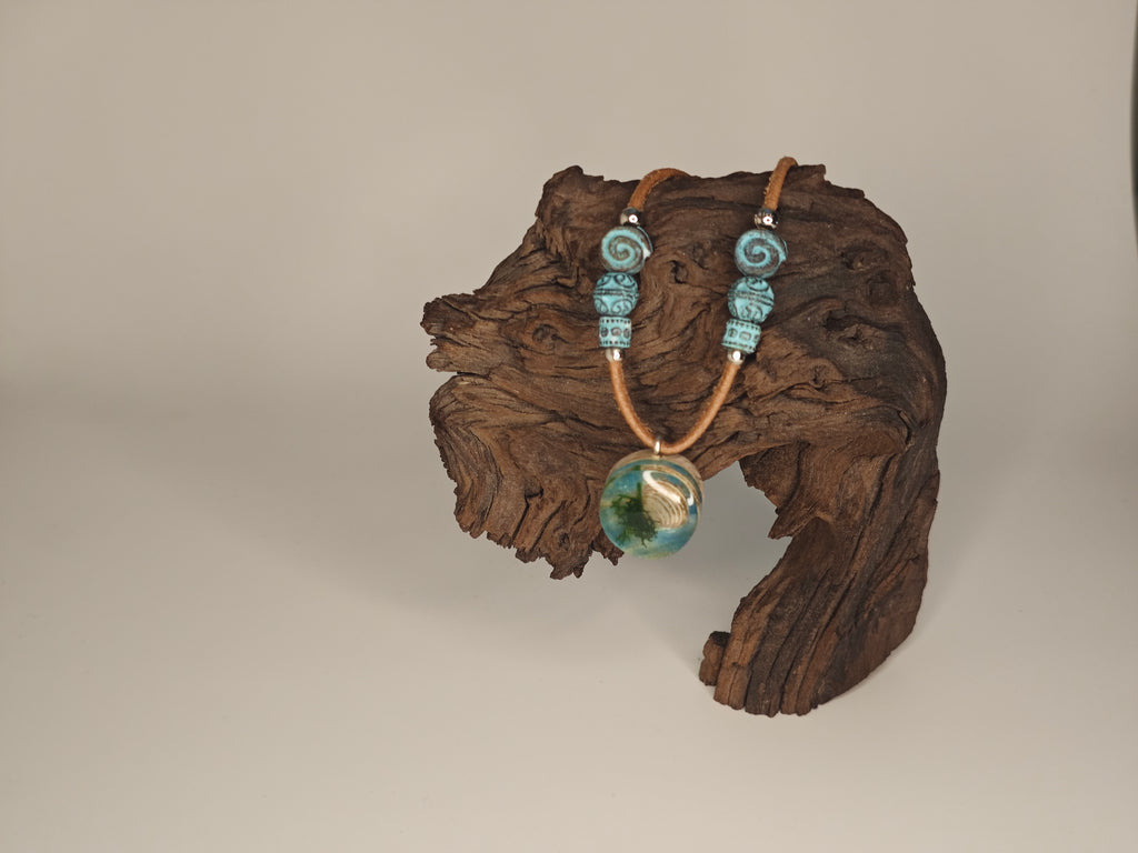 Unterwasser Szene | Glow-in-the-dark | Maserbirke & Epoxidharz