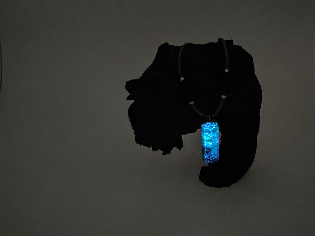 Interstellarer Nebel | Glow-in-the-dark | Fichte & Epoxidharz